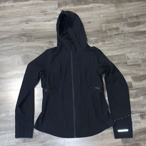 Women’s Black Lululemon Size 10 Break a Trail Jacket